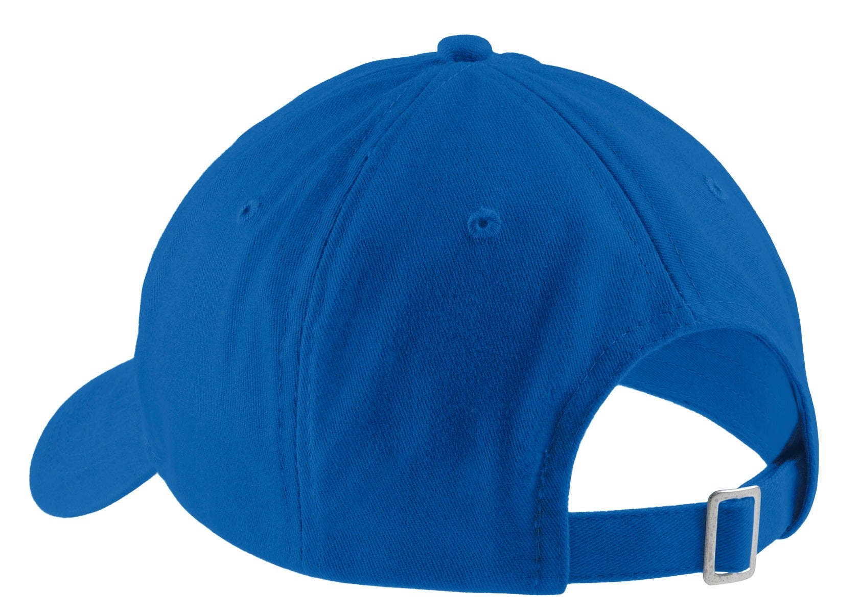 Port Authority Brushed Twill Low Profile Cap. CP77 - Royal - back