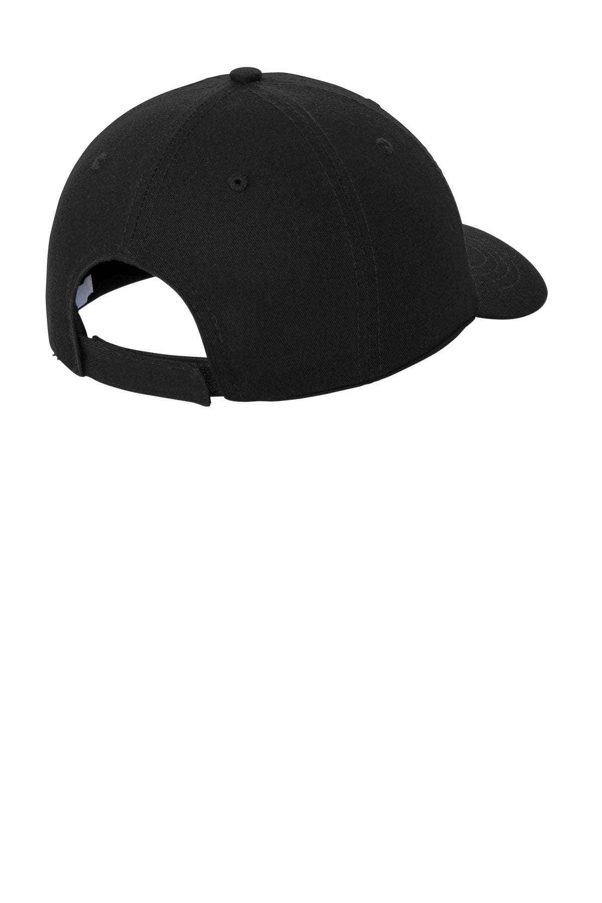 Port Authority Washed Twill Cap. CP78 - Black - back