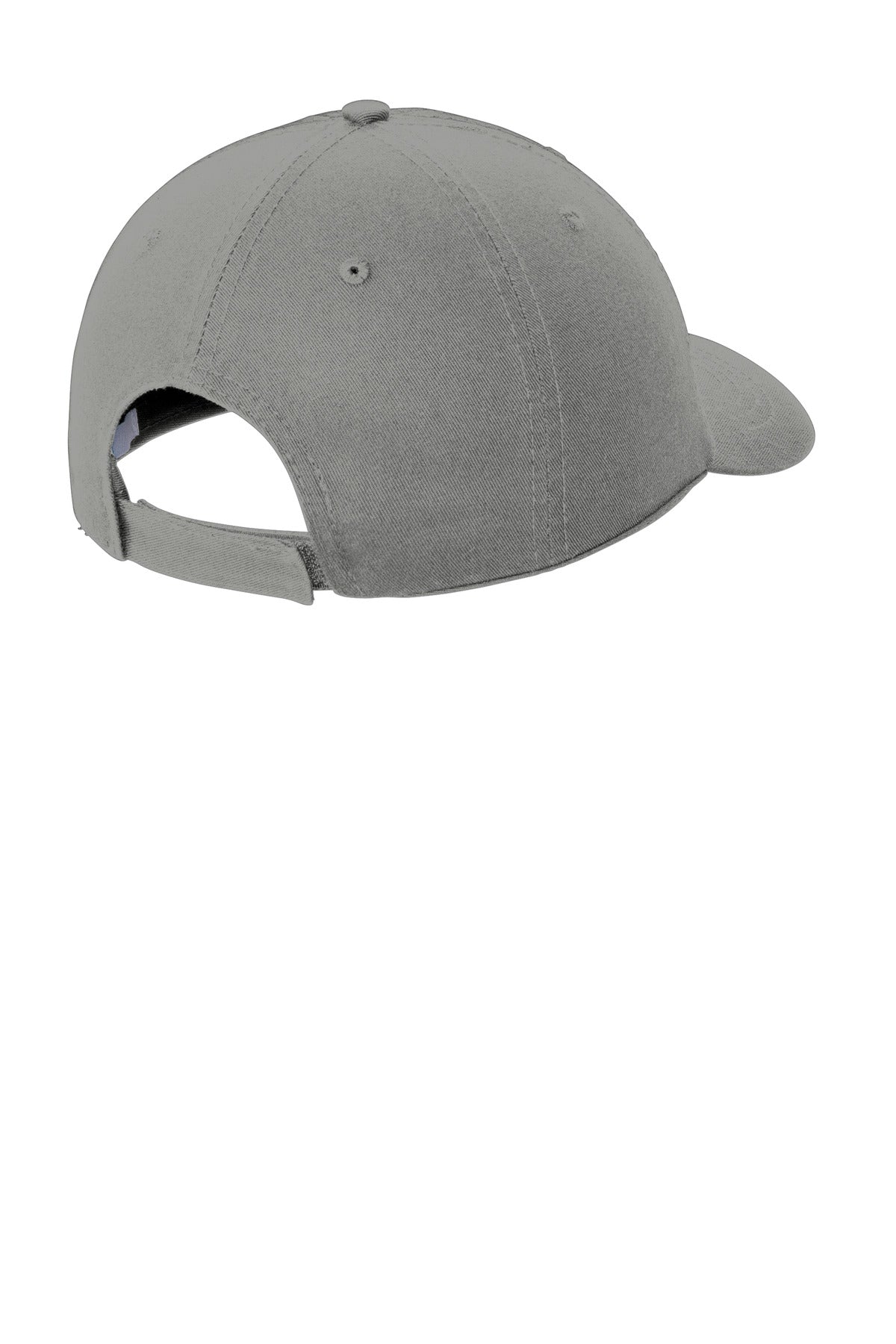 Port Authority Washed Twill Cap. CP78 - Deep Smoke - back