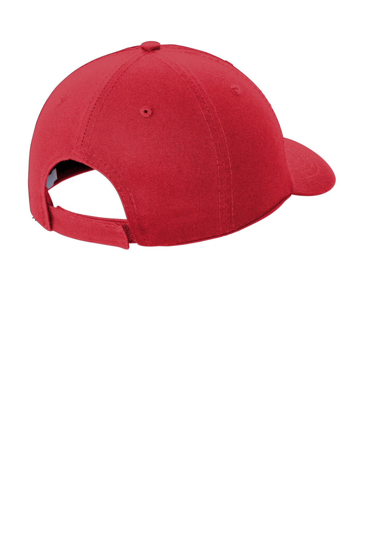 Port Authority Washed Twill Cap. CP78 - Red - back