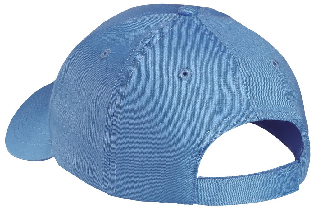 Port Authority Six-Panel Twill Cap. CP80 - Carolina Blue - back
