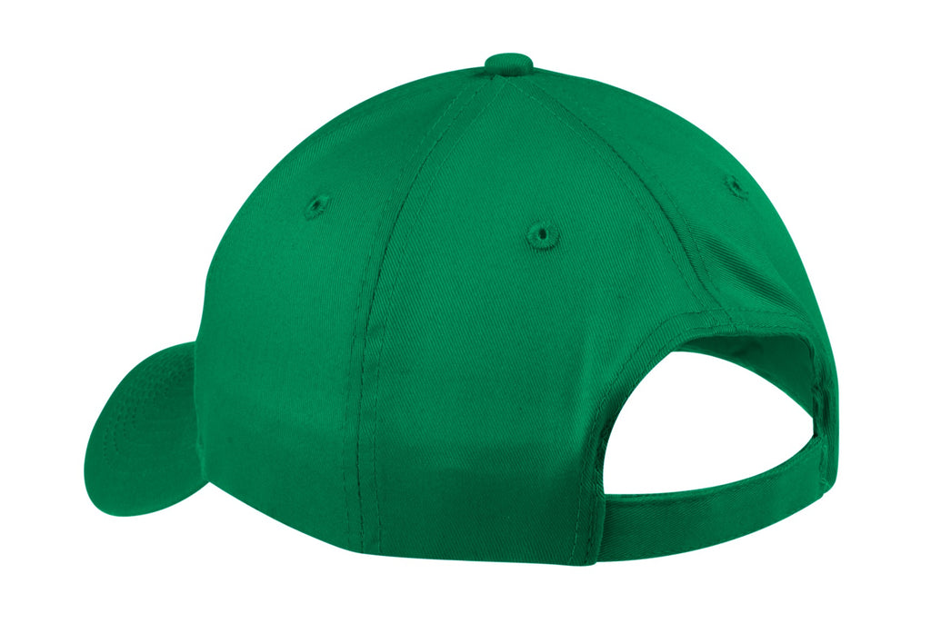 Port Authority Six-Panel Twill Cap. CP80 - Kelly Green - back