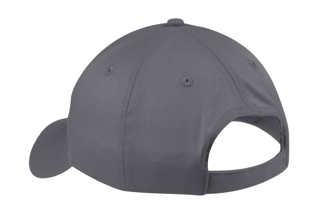 Port Authority Six-Panel Twill Cap. CP80 - Charcoal - back
