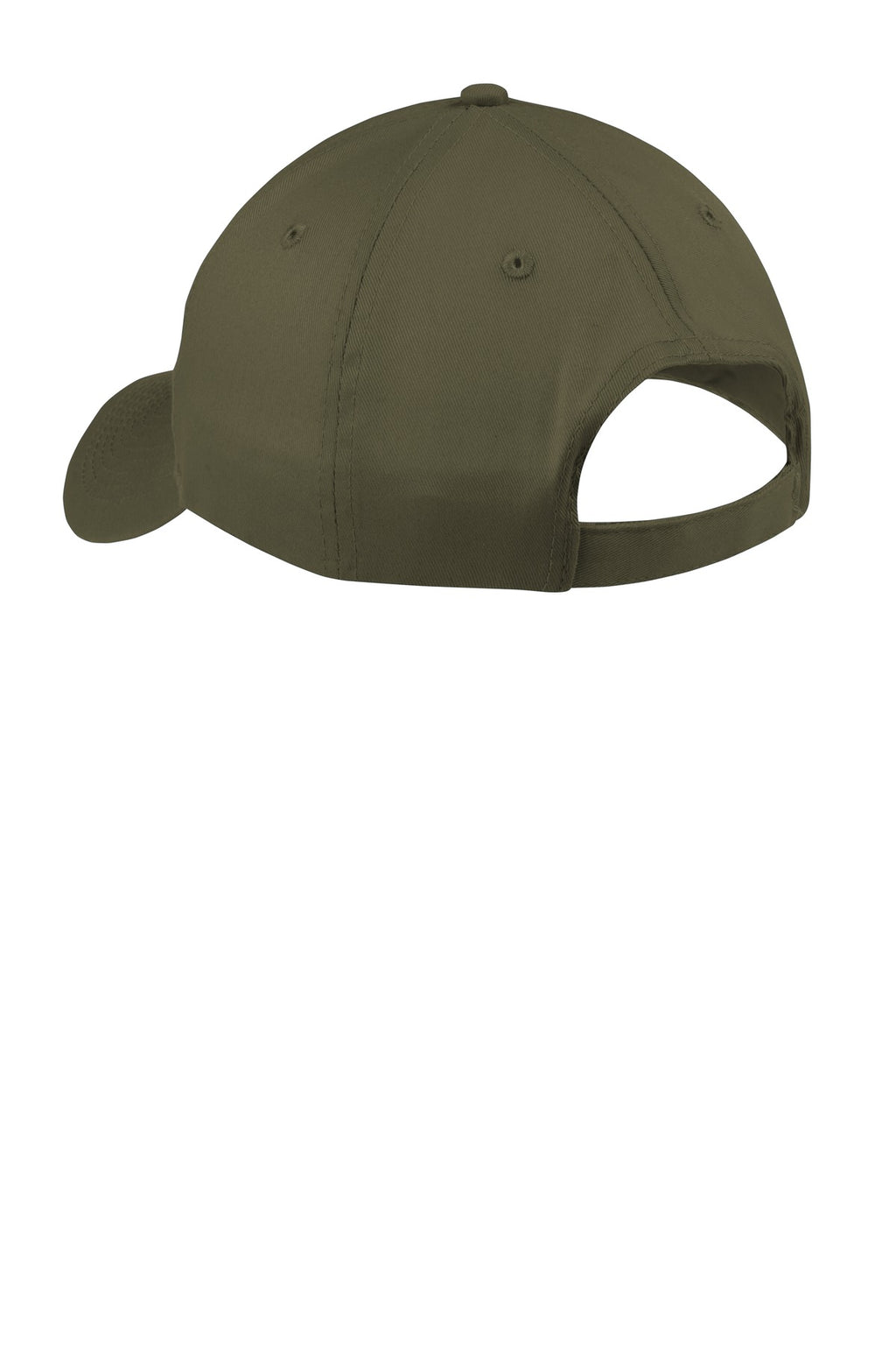 Port Authority Six-Panel Twill Cap. CP80 - Olive Drab Green - back