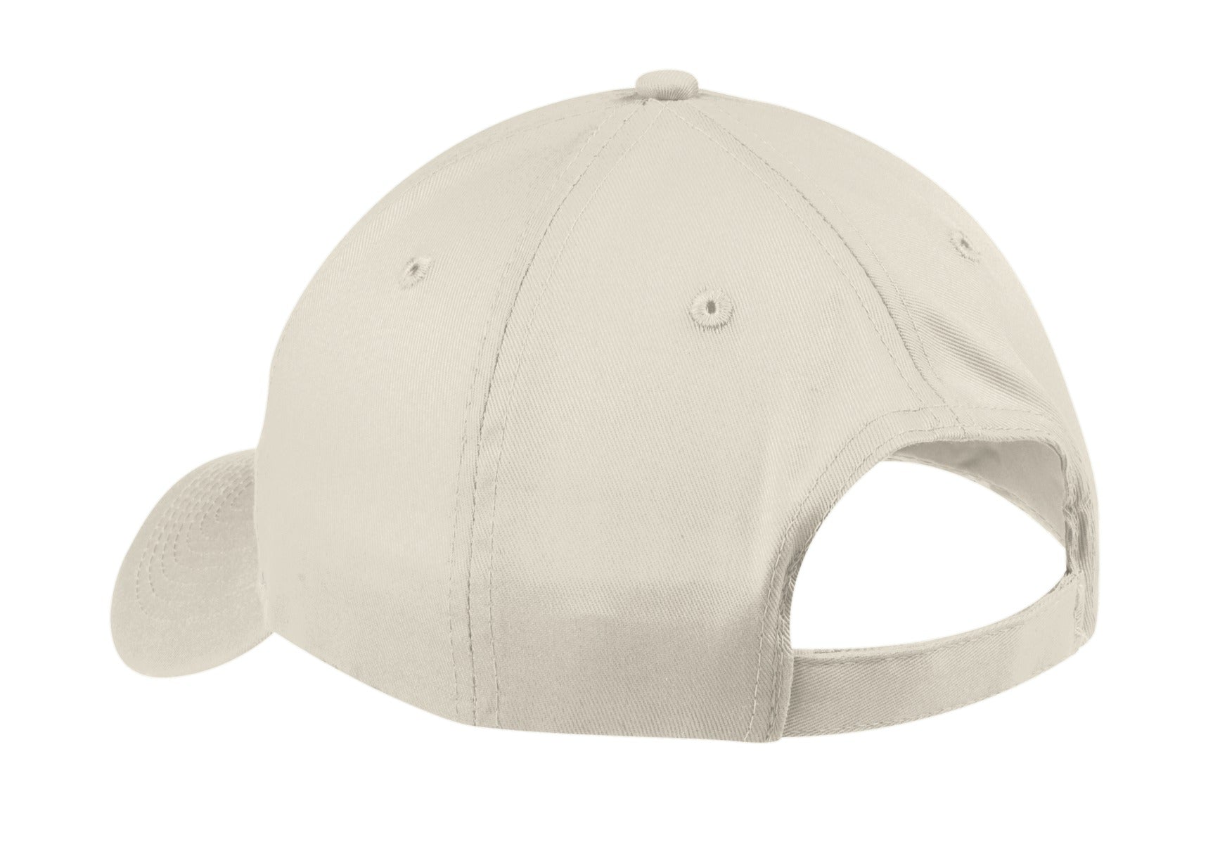 Port Authority Six-Panel Twill Cap. CP80 - Oyster - back