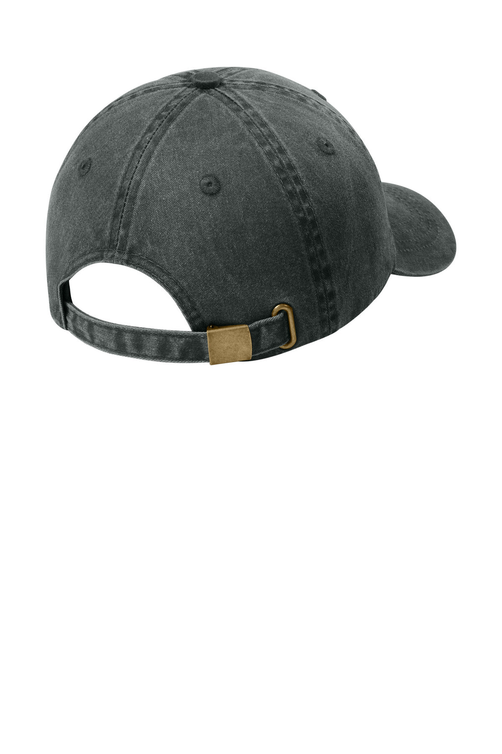 Port Authority Pigment-Dyed Cap. CP84 - Black - back