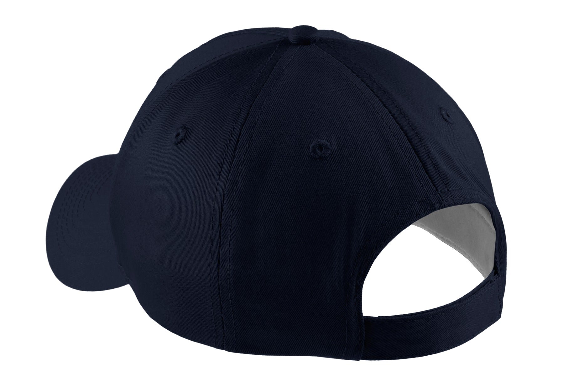 Port Authority Five-Panel Twill Cap. CP86 - Navy - back