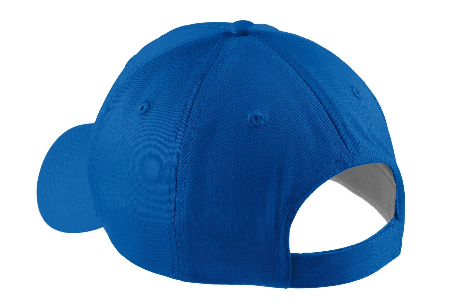 Port Authority Five-Panel Twill Cap. CP86 - Royal - back