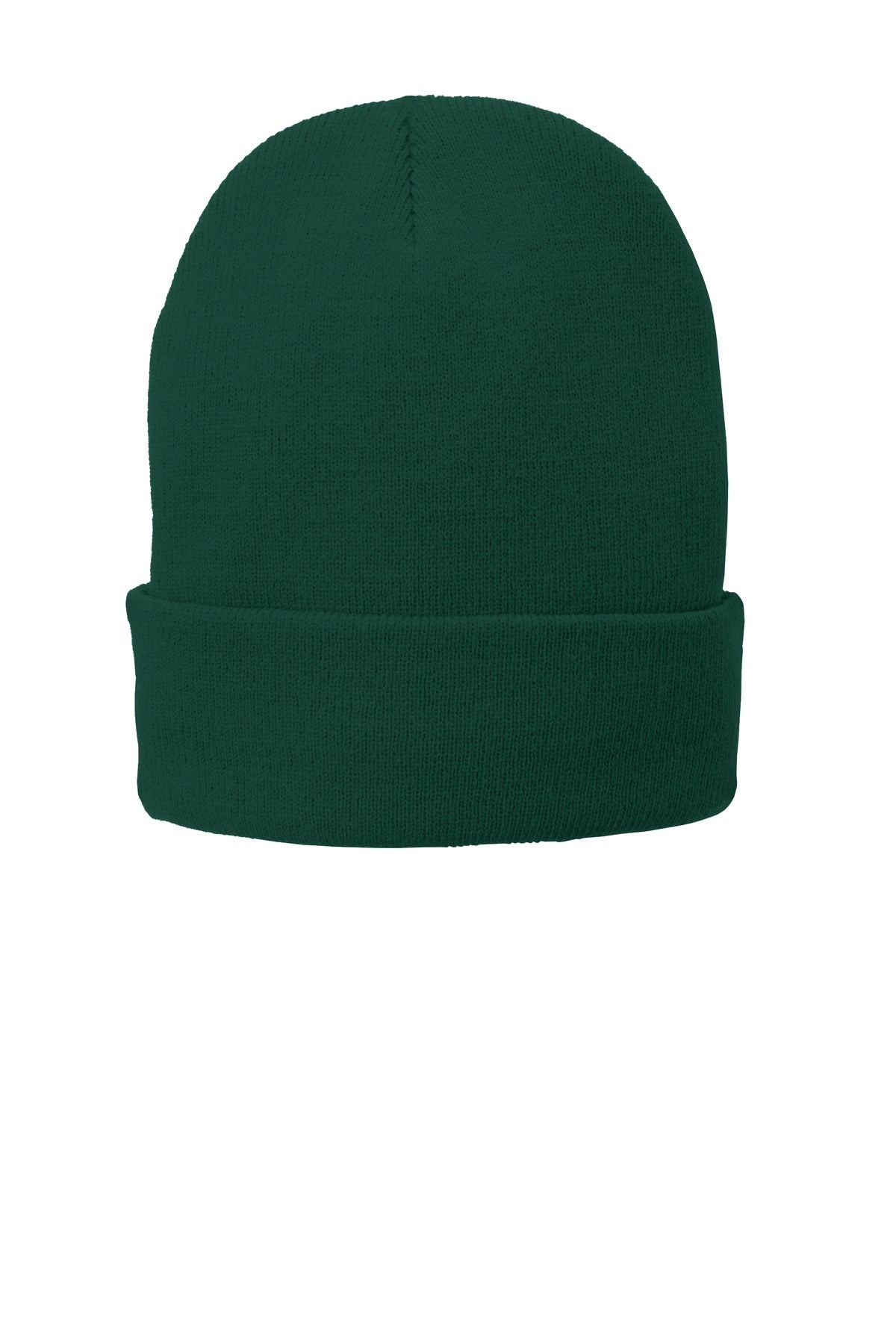 Port Authority Fleece-Lined Knit Cap. CP90L - Athletic Green - front