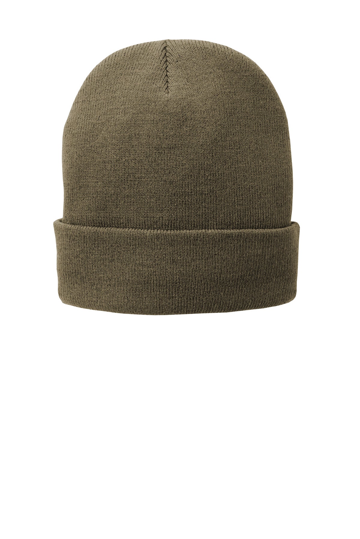 Port Authority Fleece-Lined Knit Cap. CP90L - Coyote Brown - front