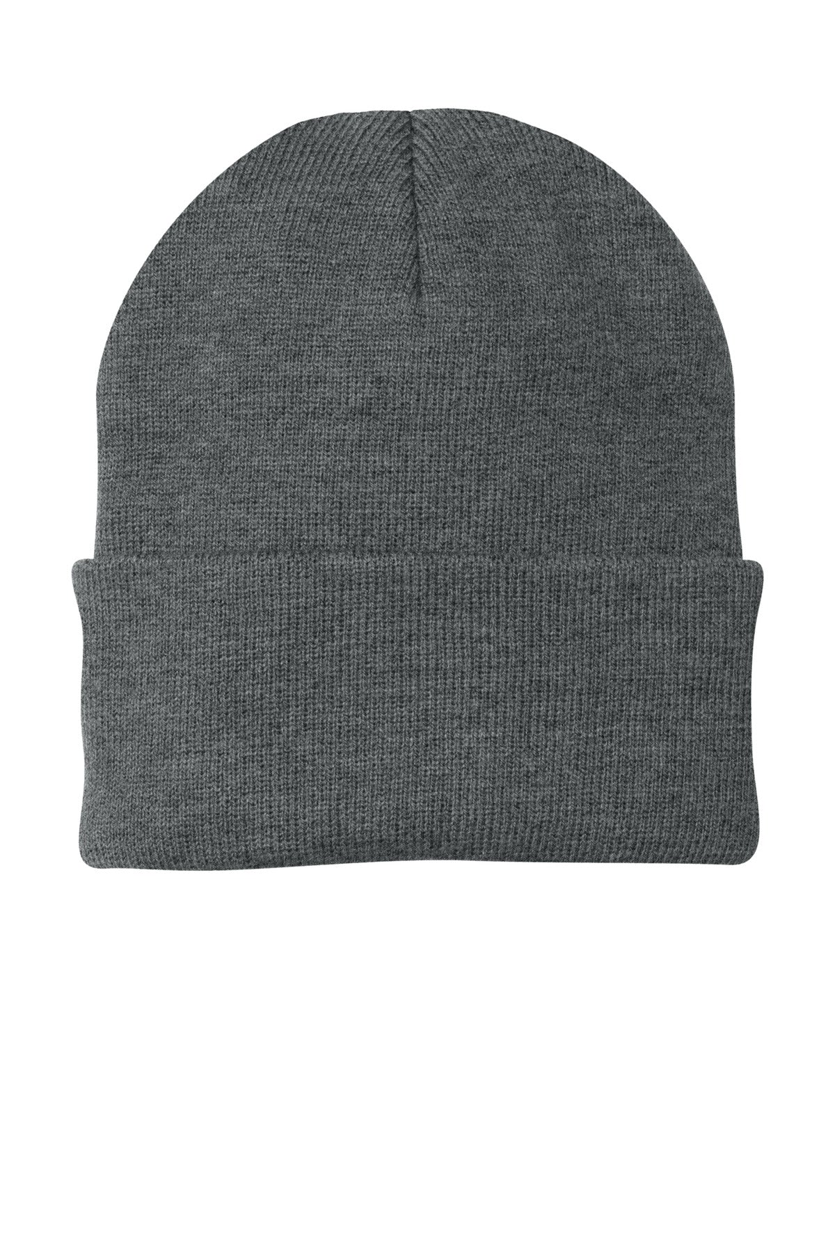 Port Authority Knit Cap. CP90 - Athletic Oxford - front