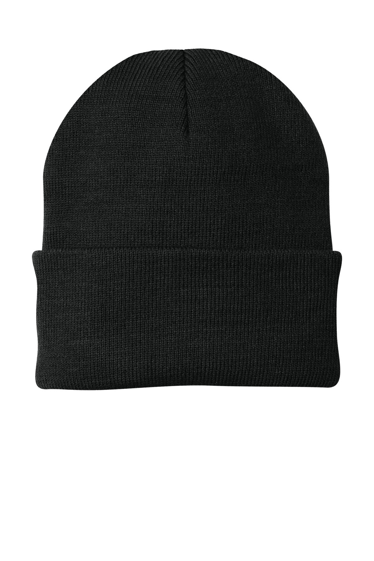 Port Authority Knit Cap. CP90 - Black - front