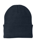 Port Authority Knit Cap. CP90 - Navy - front