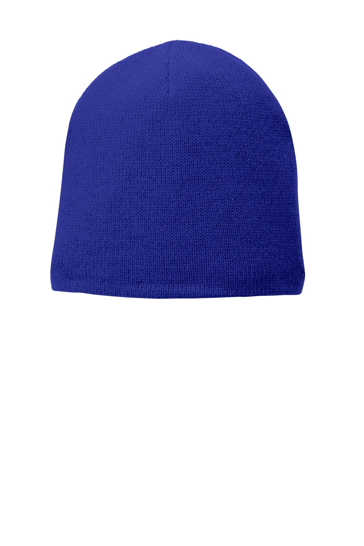 Port Authority Fleece-Lined Beanie Cap. CP91L - Athletic Royal - front