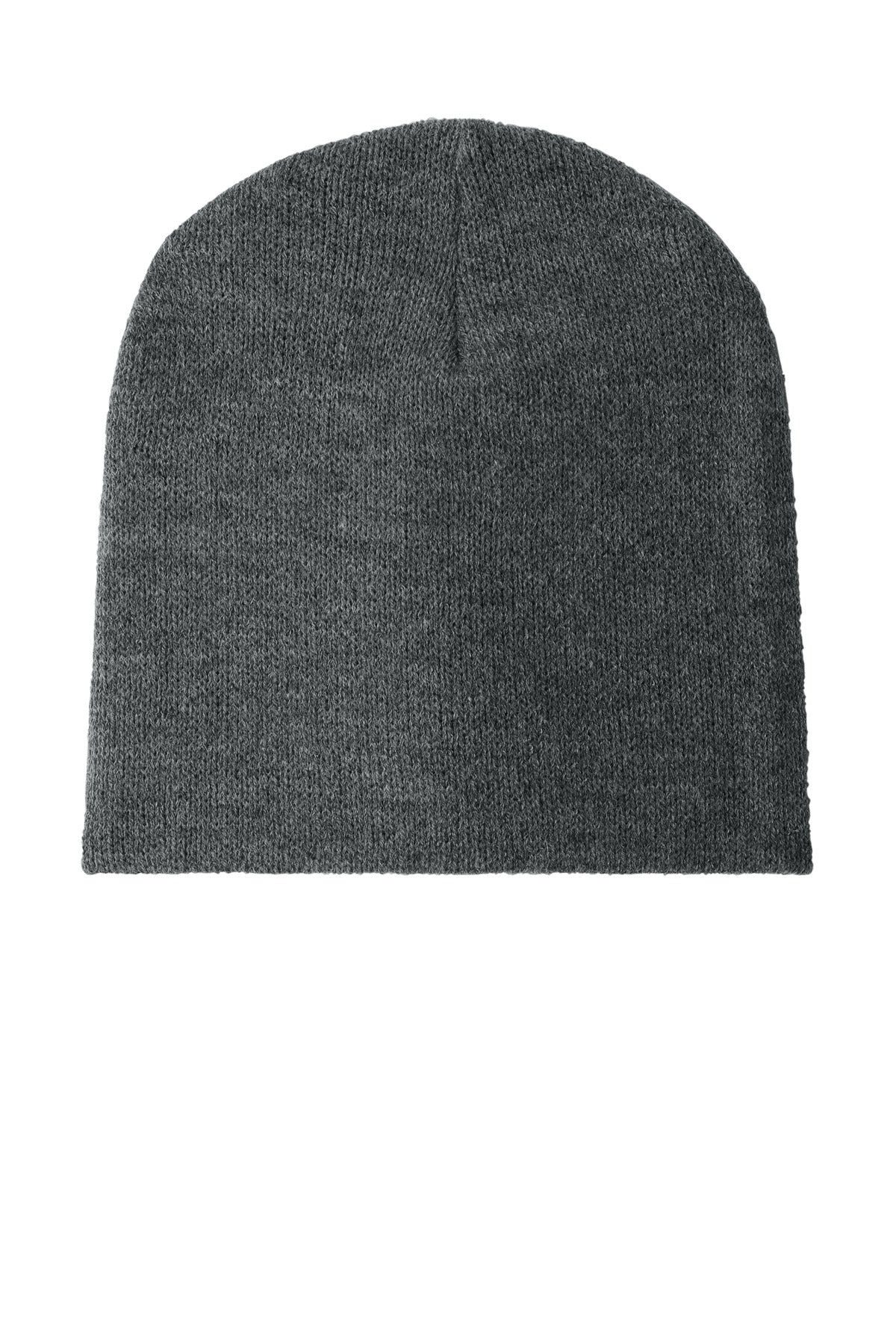 Port Authority Beanie Cap. CP91 - Athletic Oxford - front