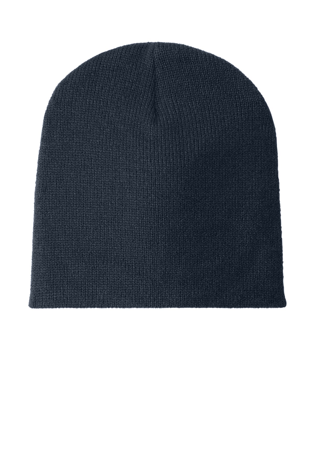 Port Authority Beanie Cap. CP91 - Navy - front