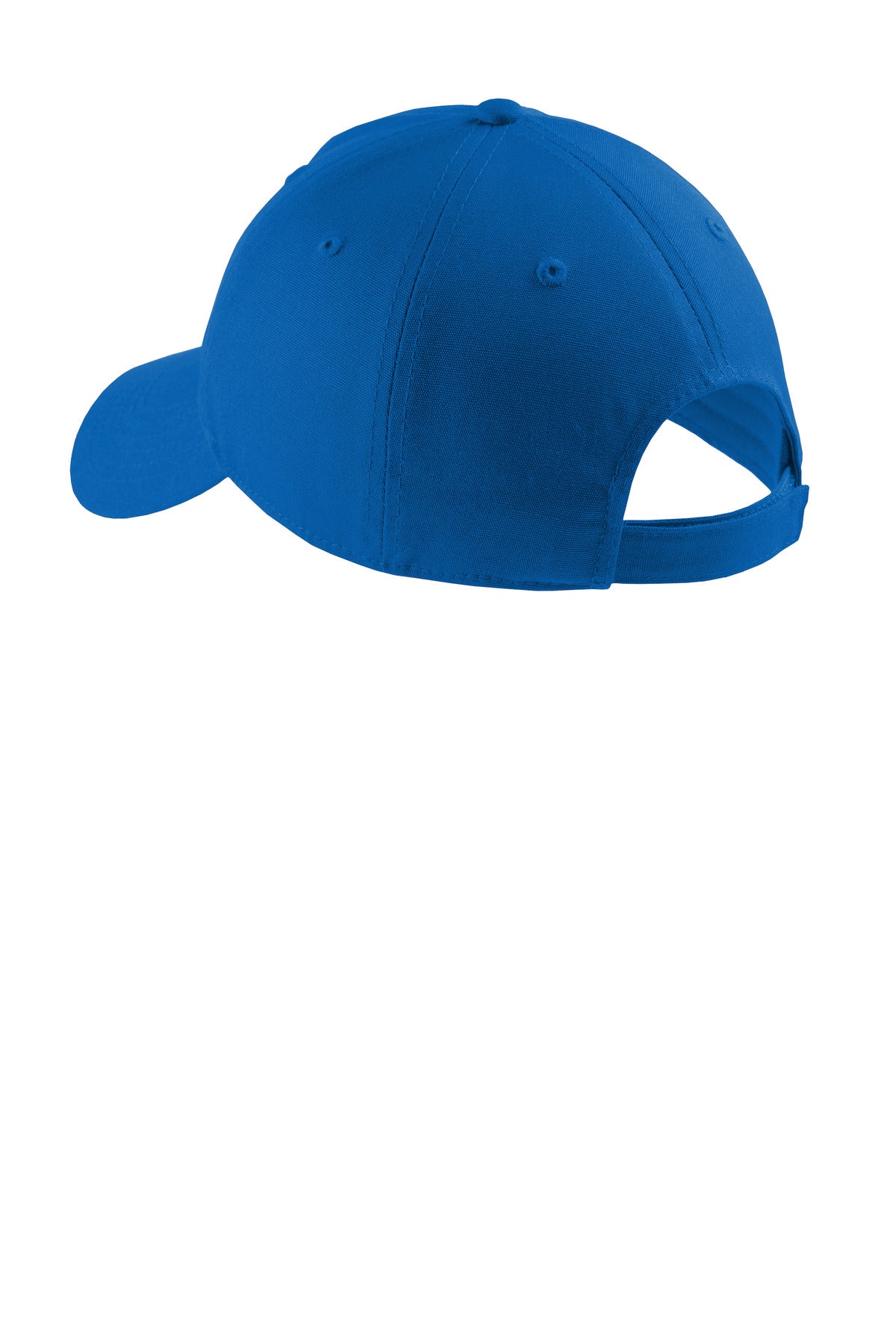 Port Authority Soft Brushed Canvas Cap. CP96 - Royal - back