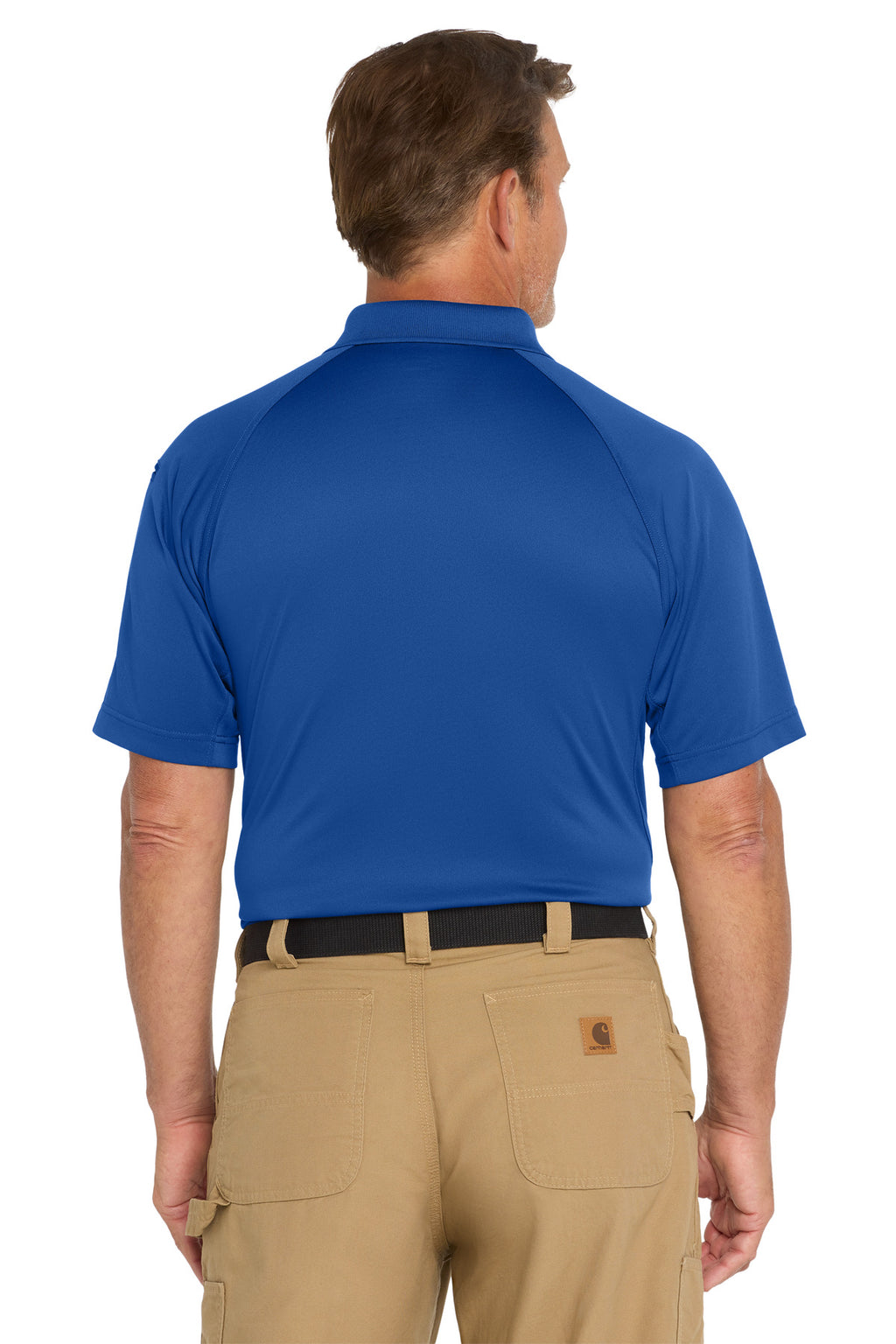 CornerStone - Select Snag-Proof Tactical Polo. CS410 - Royal - back