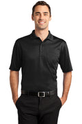 CornerStone Select Snag-Proof Pocket Polo. CS412P - Black - front