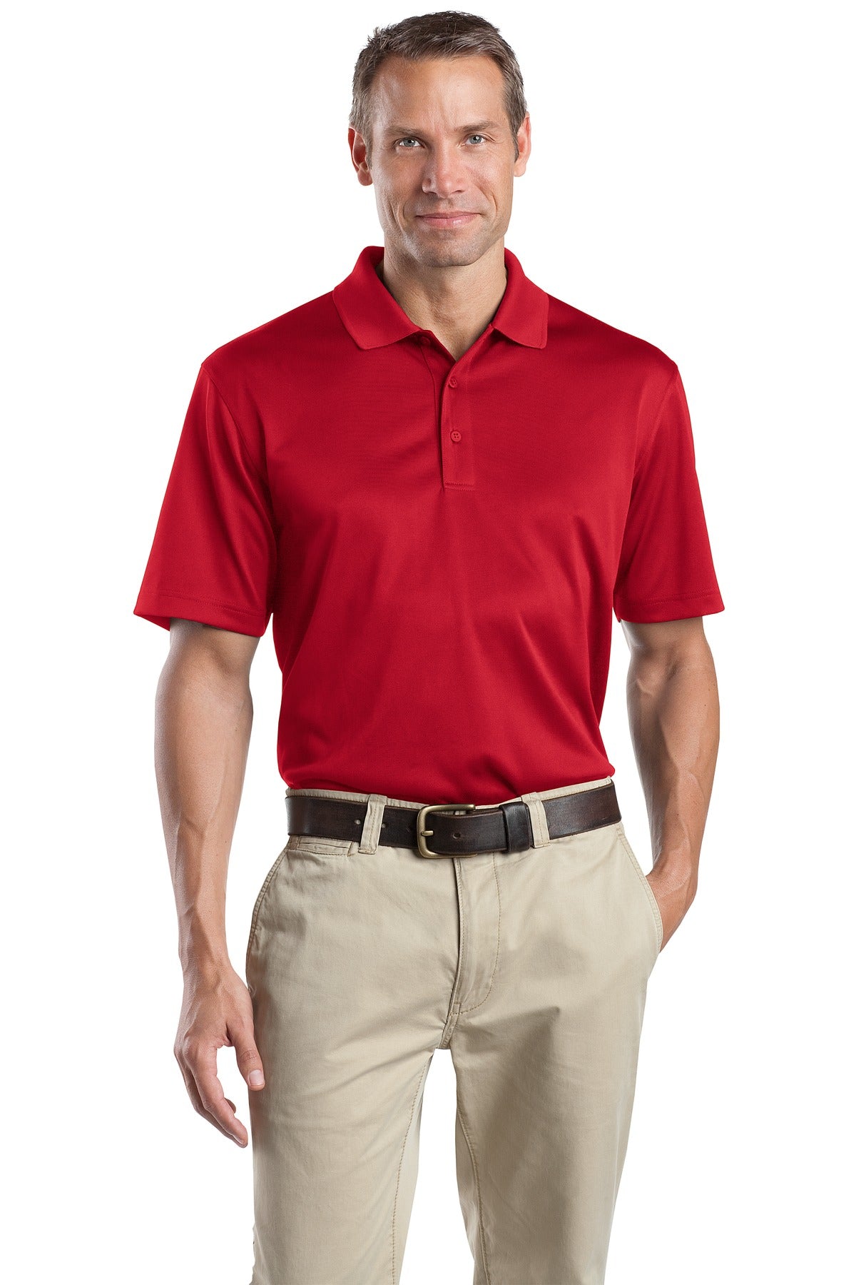 CornerStone - Select Snag-Proof Polo. CS412 - Red - front