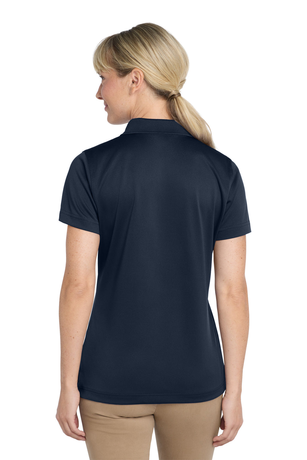 CornerStone Women's Select Snag-Proof Polo. CS413 - Dark Navy - back