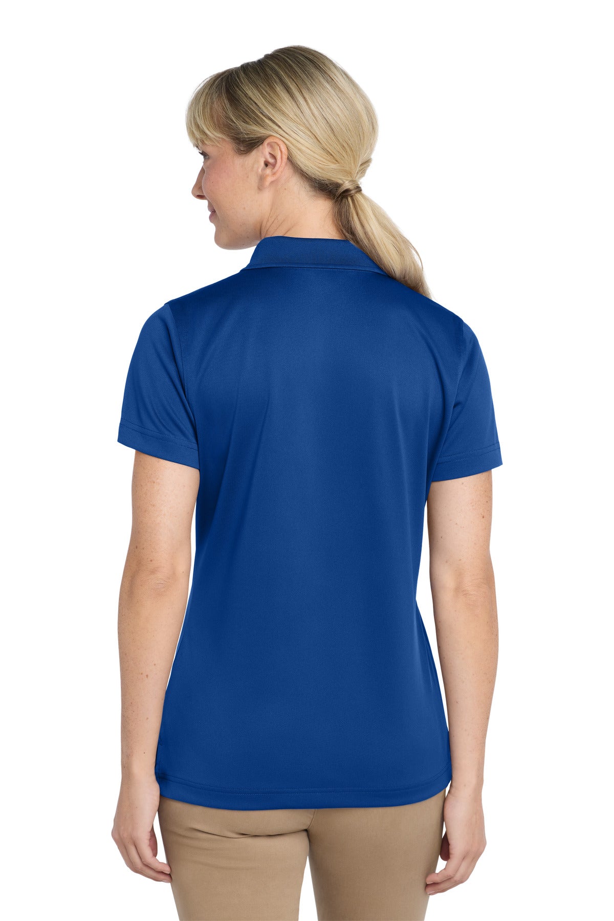 CornerStone Women's Select Snag-Proof Polo. CS413 - Royal - back