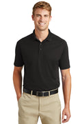 CornerStone Select Lightweight Snag-Proof Polo. CS418 - Black - front