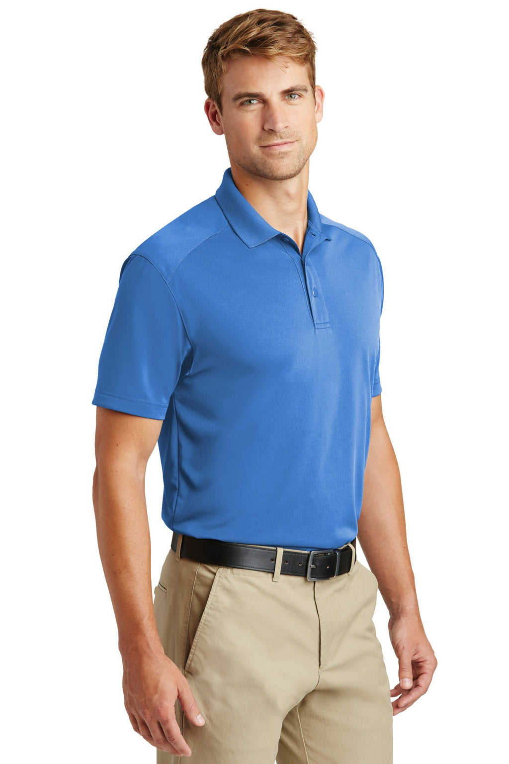 CornerStone Select Lightweight Snag-Proof Polo. CS418 - Blue Lake - three_q