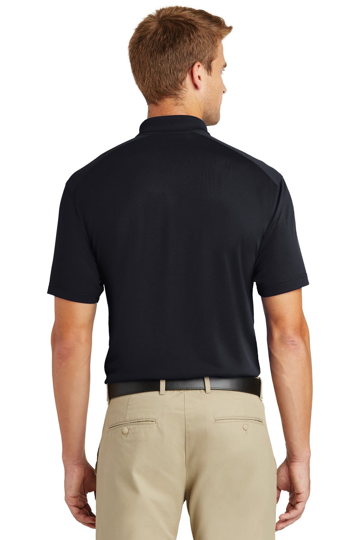 CornerStone Select Lightweight Snag-Proof Polo. CS418 - Dark Navy - back