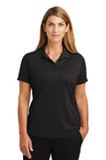 CornerStone Women's Select Lightweight Snag-Proof Polo. CS419 - Black - front
