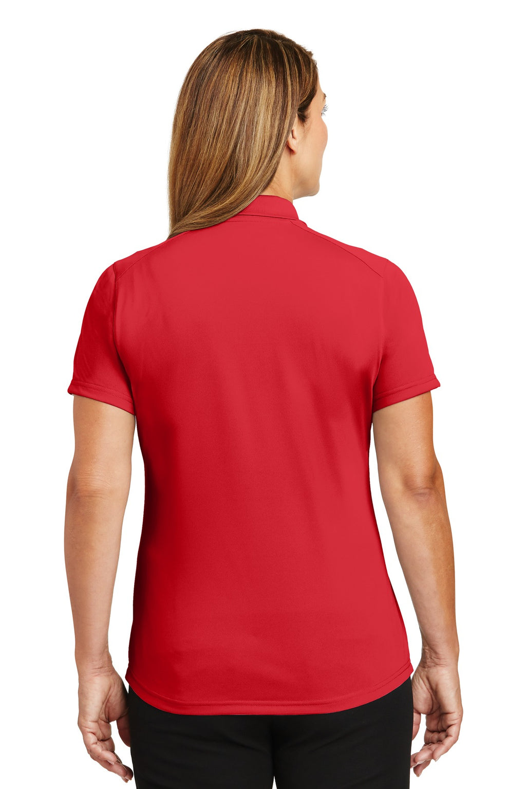 CornerStone Women's Select Lightweight Snag-Proof Polo. CS419 - Red - back