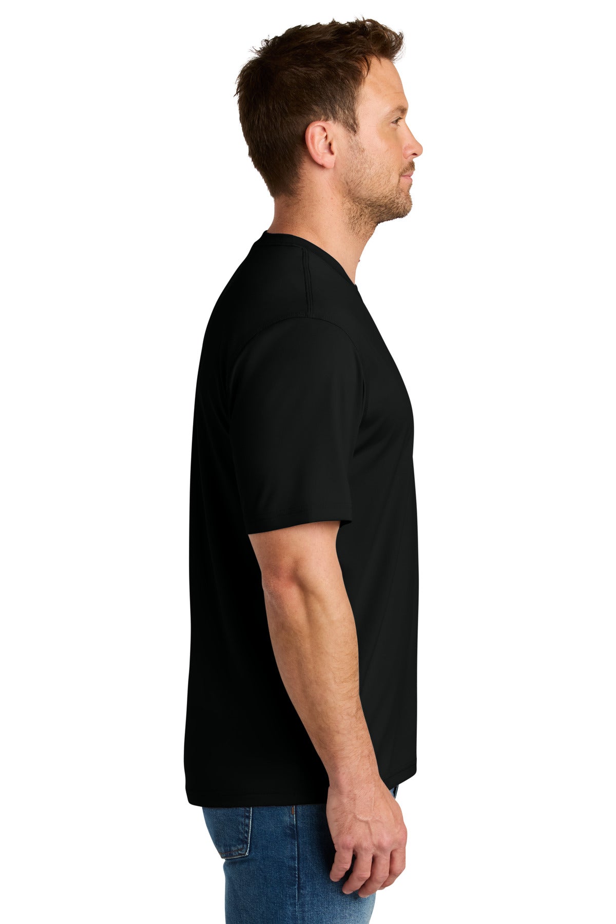 CornerStone Workwear Pro Short Sleeve Tee CS440 - Black - side