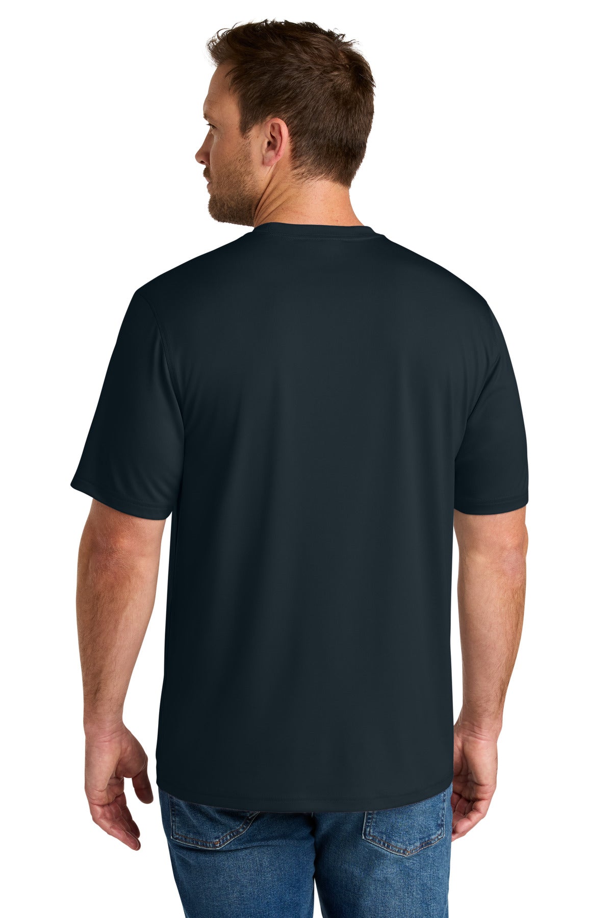 CornerStone Workwear Pro Short Sleeve Tee CS440 - Navy - back