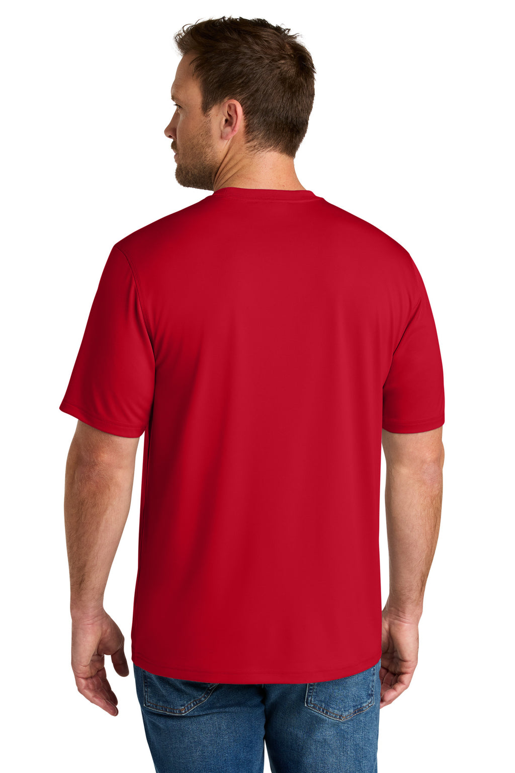 CornerStone Workwear Pro Short Sleeve Tee CS440 - Red - back