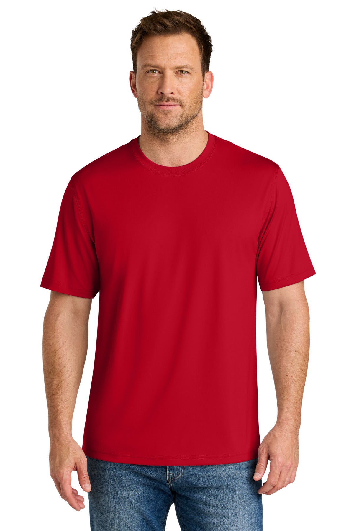 CornerStone Workwear Pro Short Sleeve Tee CS440 - Red - front