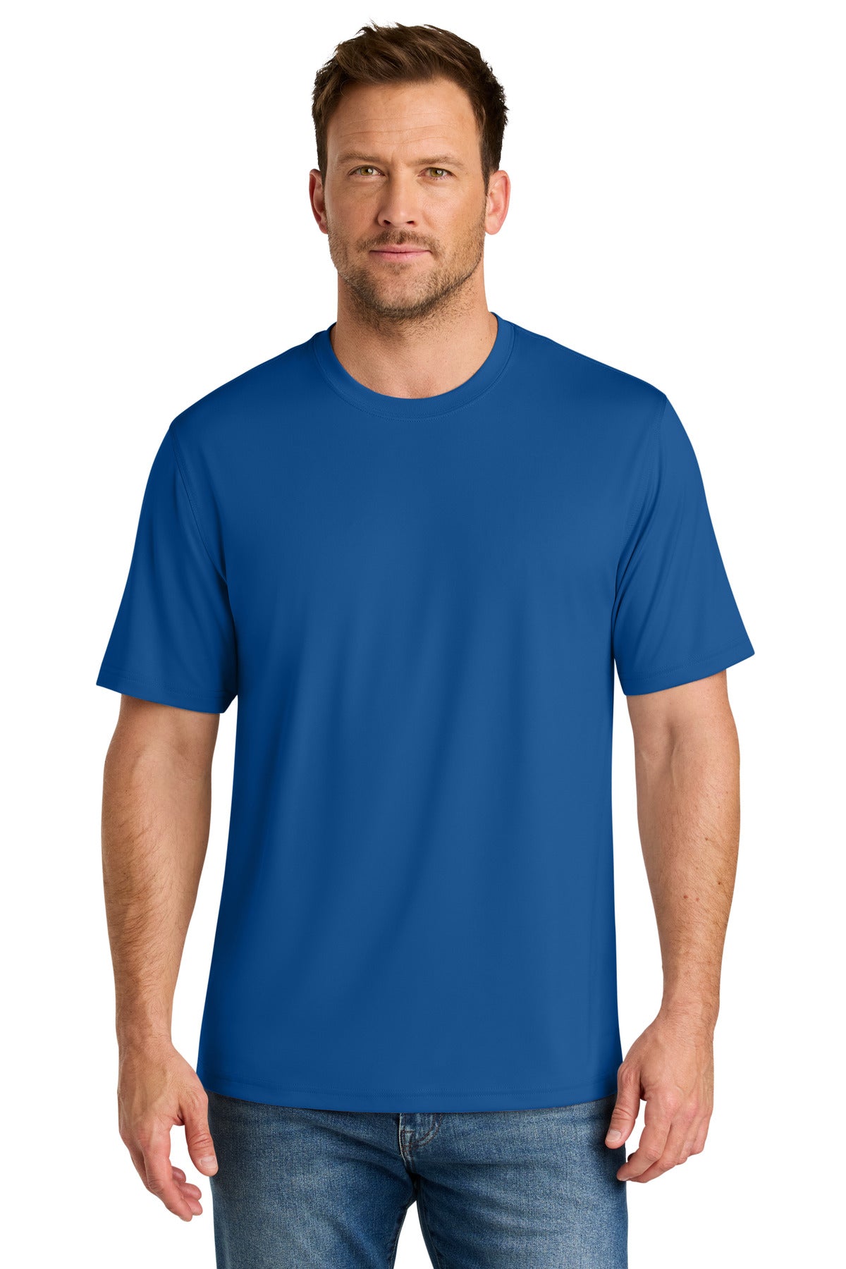 CornerStone Workwear Pro Short Sleeve Tee CS440 - Royal - front