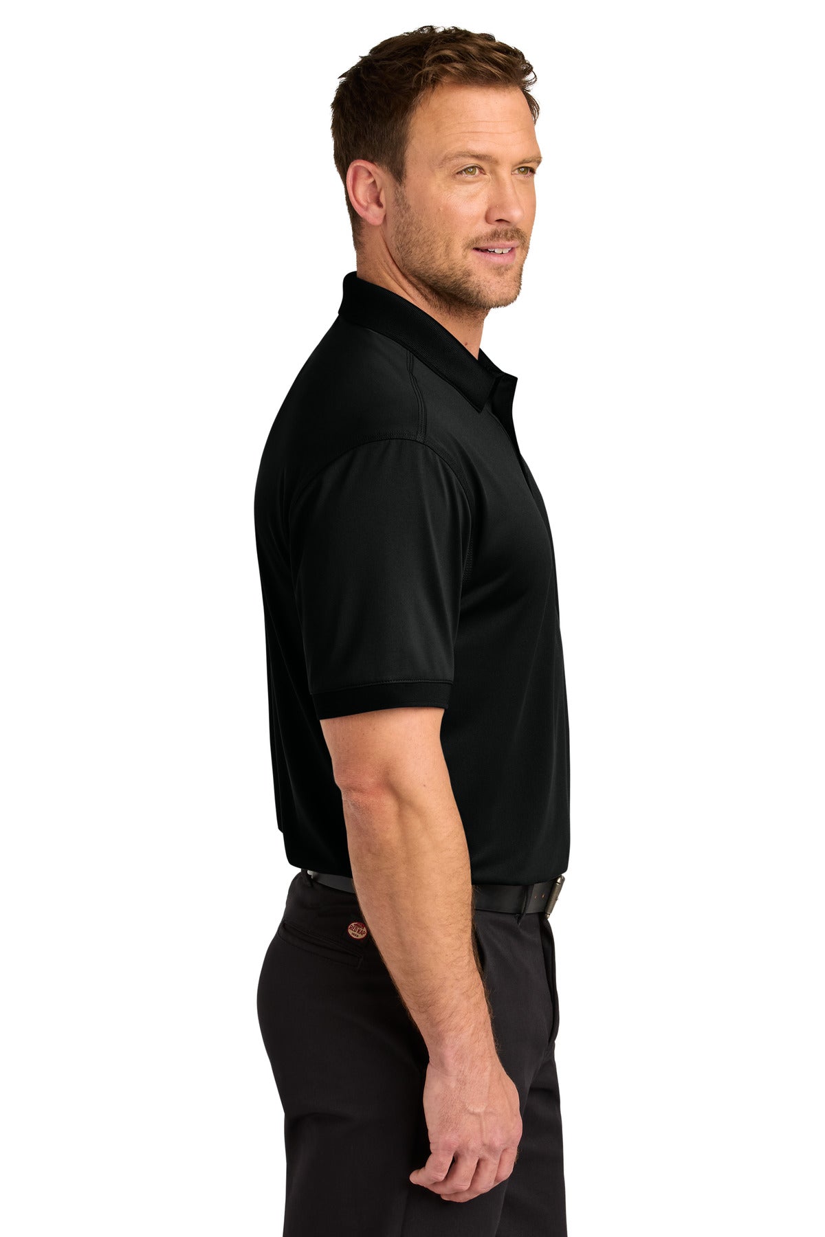CornerStone Workwear Pro Polo CS450 - Black - side