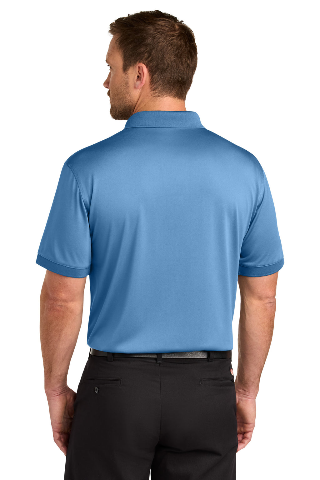CornerStone Workwear Pro Polo CS450 - Carolina Blue - back