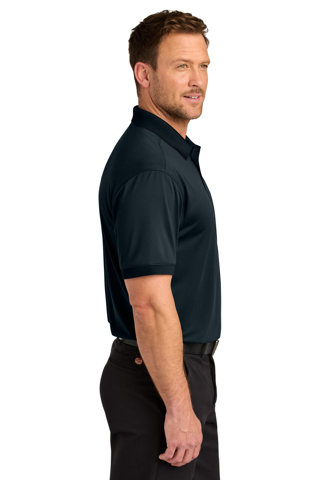 CornerStone Workwear Pro Polo CS450 - Navy - side