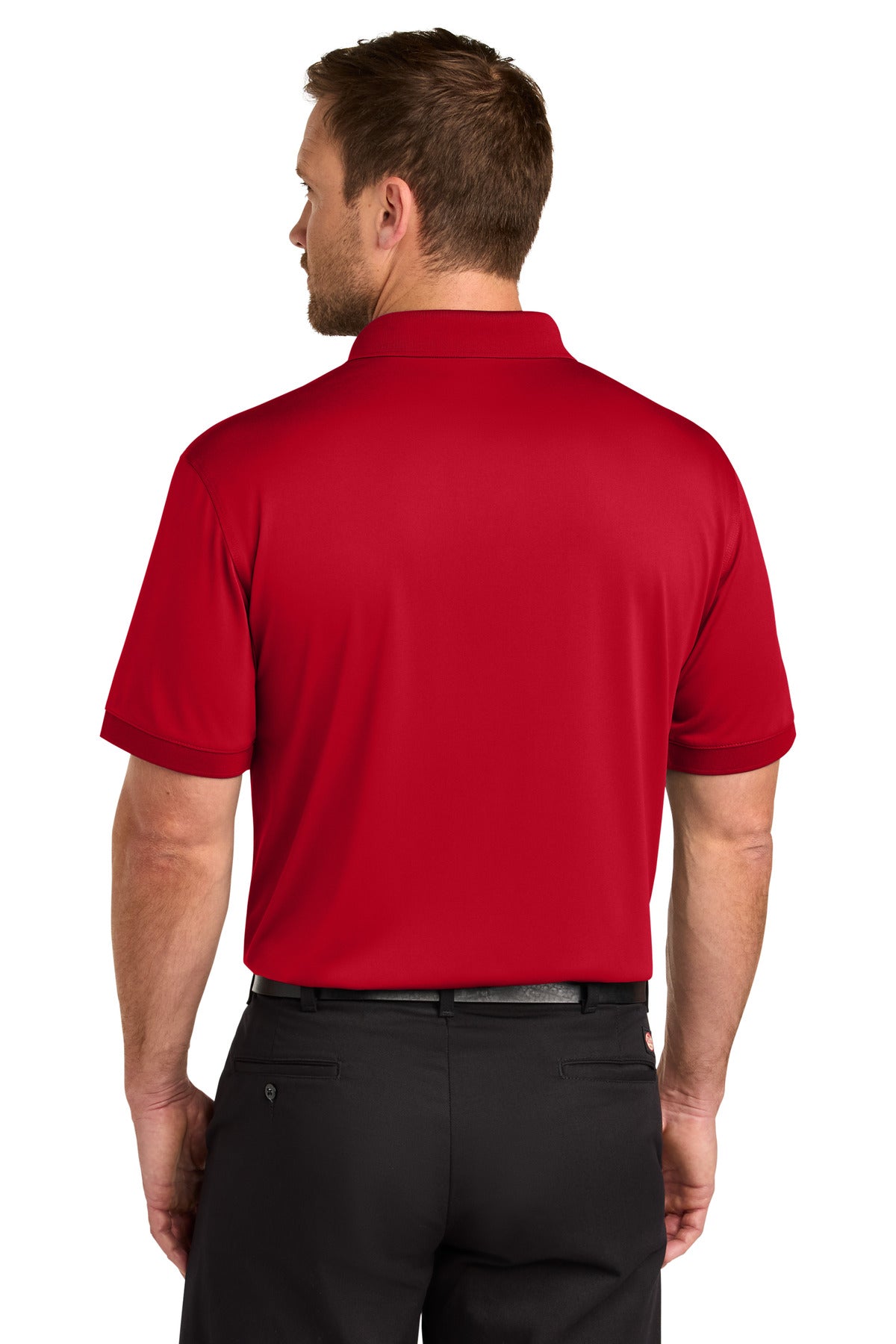 CornerStone Workwear Pro Polo CS450 - Red - back