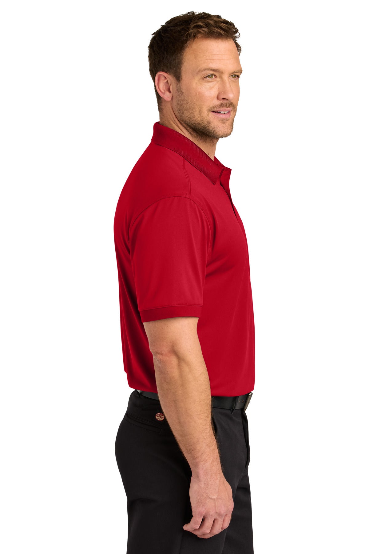CornerStone Workwear Pro Polo CS450 - Red - side