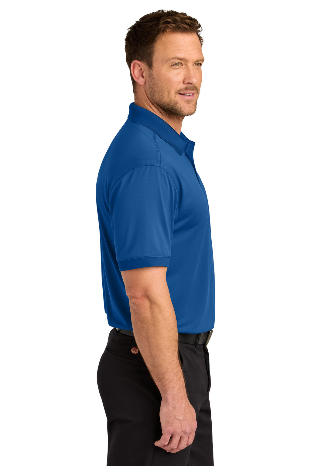 CornerStone Workwear Pro Polo CS450 - Royal - side