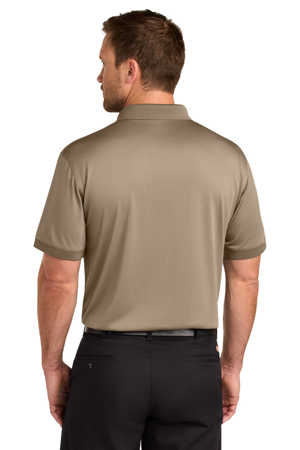 CornerStone Workwear Pro Polo CS450 - Silver Tan - back