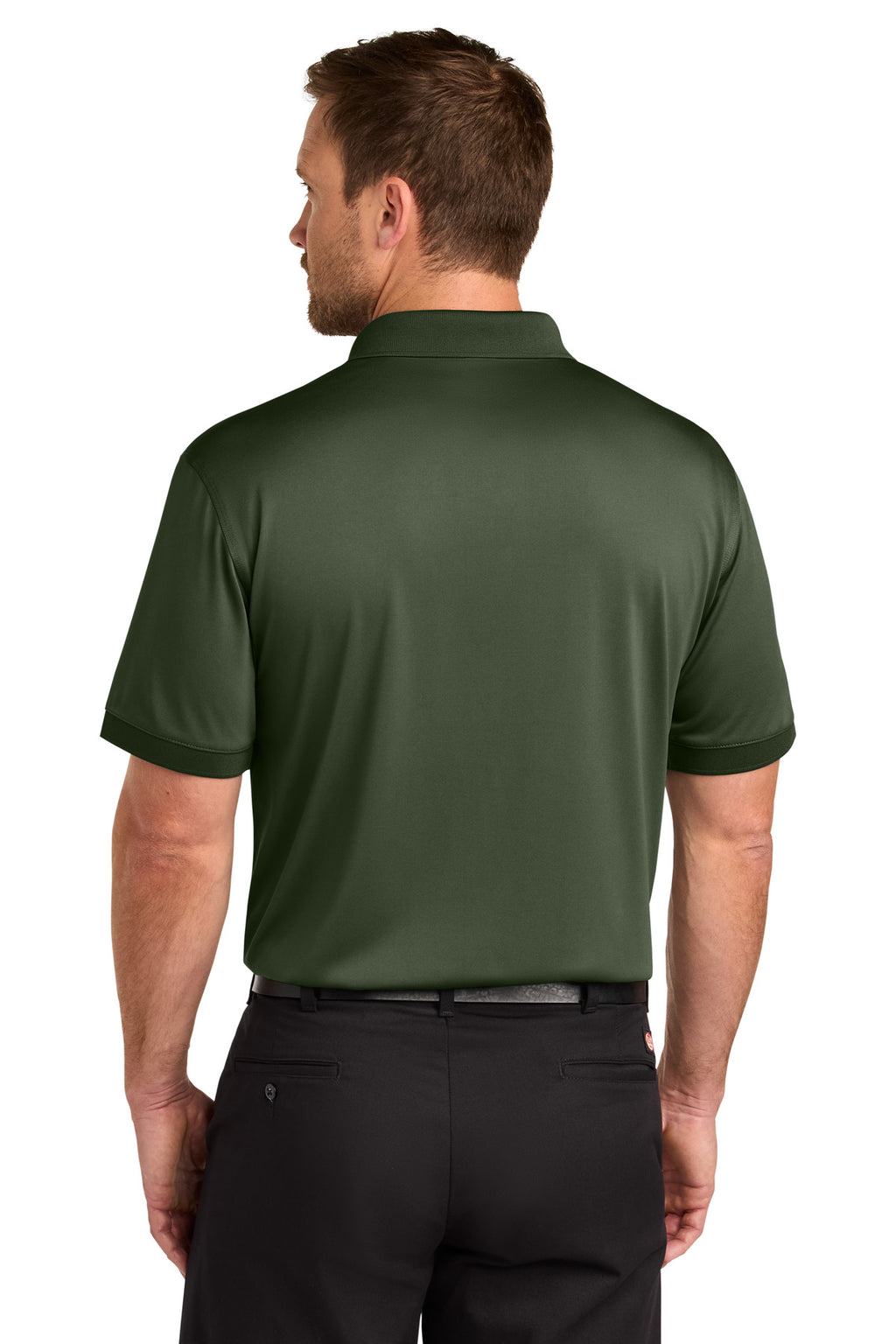 CornerStone Workwear Pro Polo CS450 - Tactical Green - back
