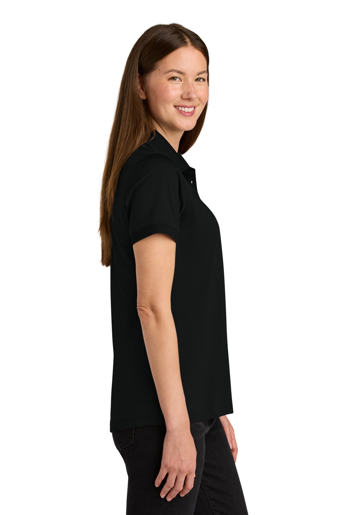 CornerStone Women's Workwear Pro Polo CS451 - Black - side