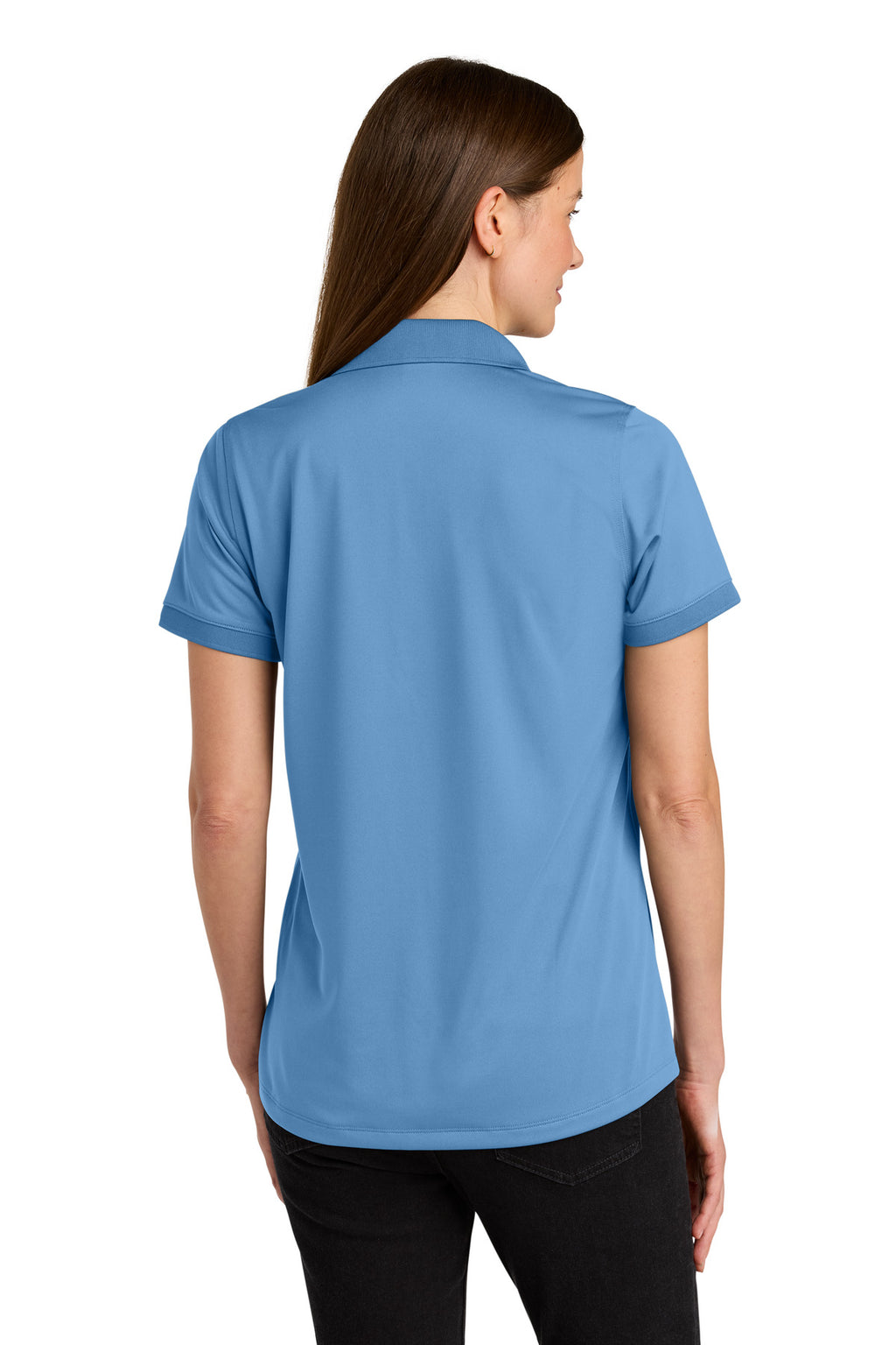 CornerStone Women's Workwear Pro Polo CS451 - Carolina Blue - back