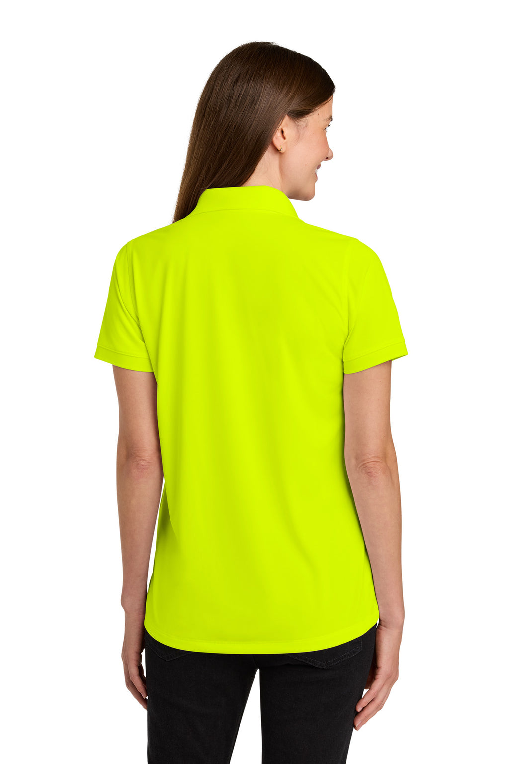 CornerStone Women's Workwear Pro Polo CS451 - Safety Yellow - back