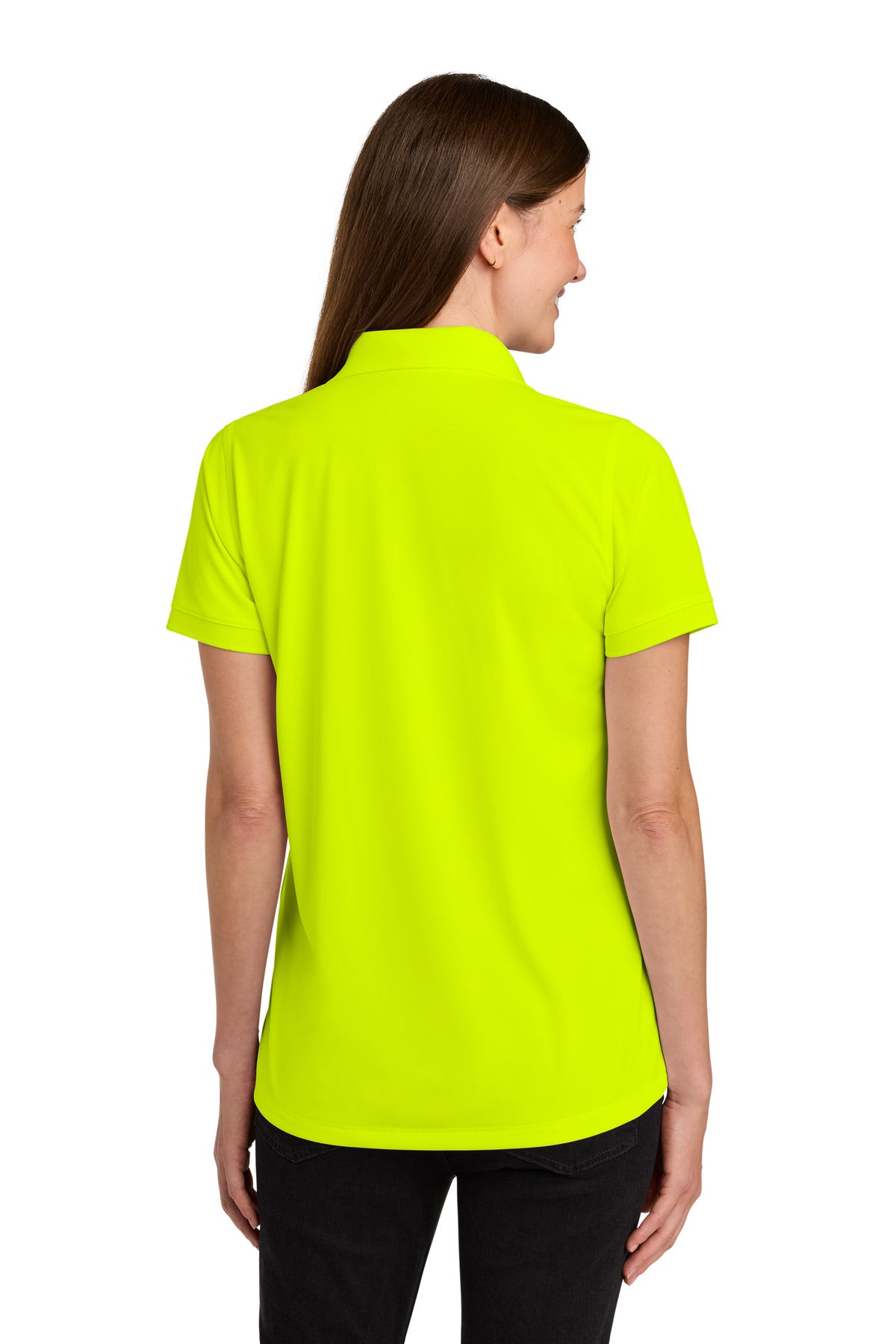 CornerStone Women's Workwear Pro Polo CS451 - Safety Yellow - back
