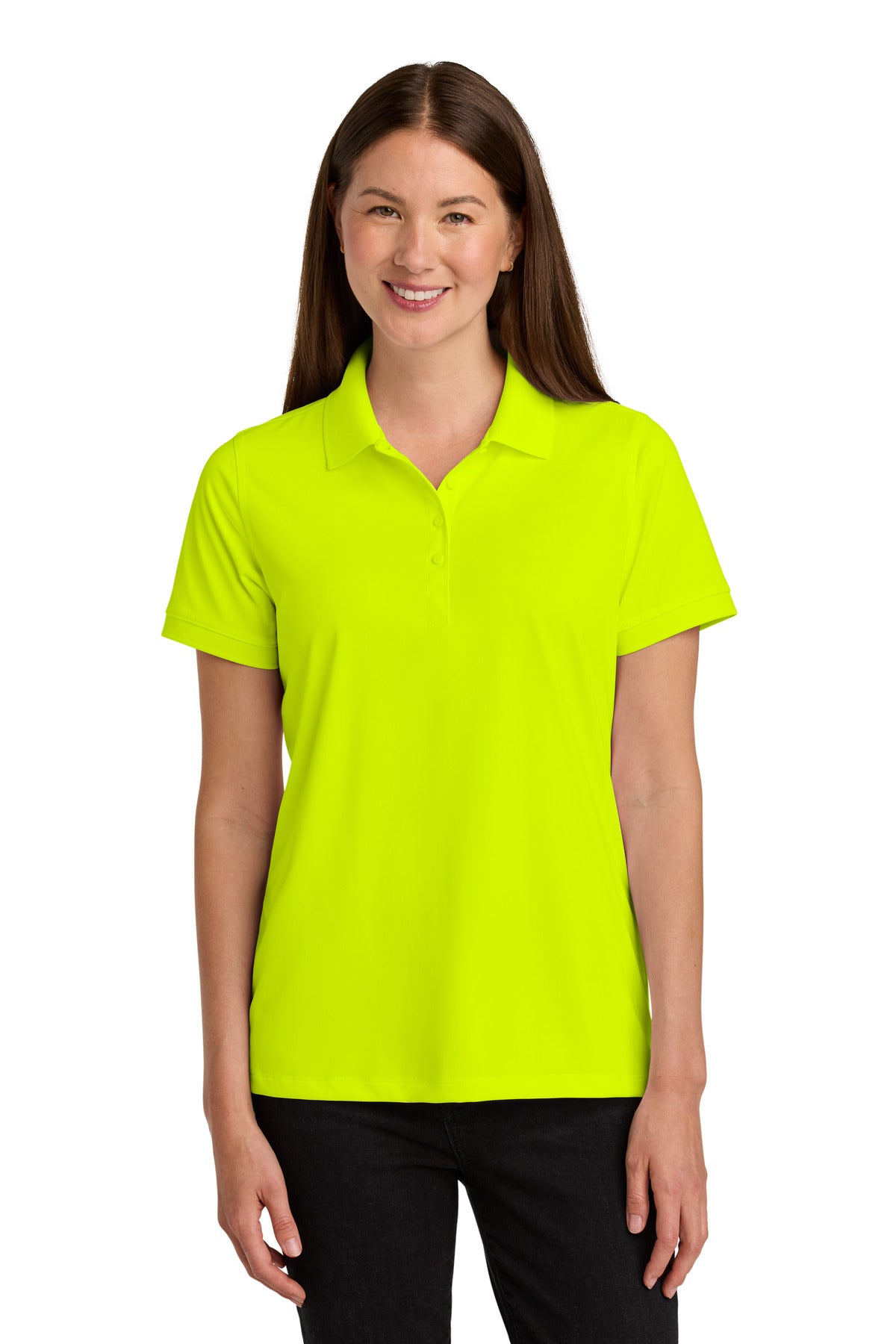 CornerStone Women's Workwear Pro Polo CS451 - Safety Yellow - front