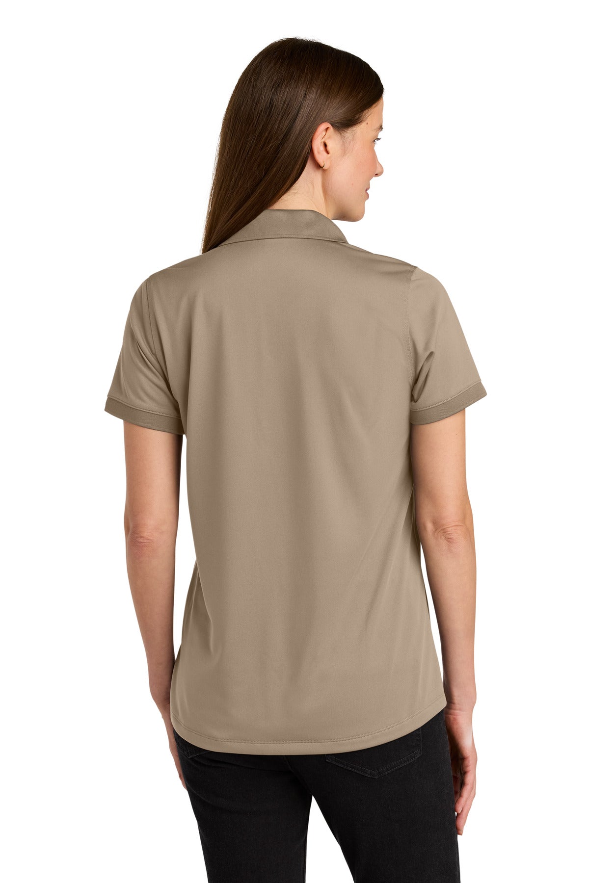 CornerStone Women's Workwear Pro Polo CS451 - Silver Tan - back